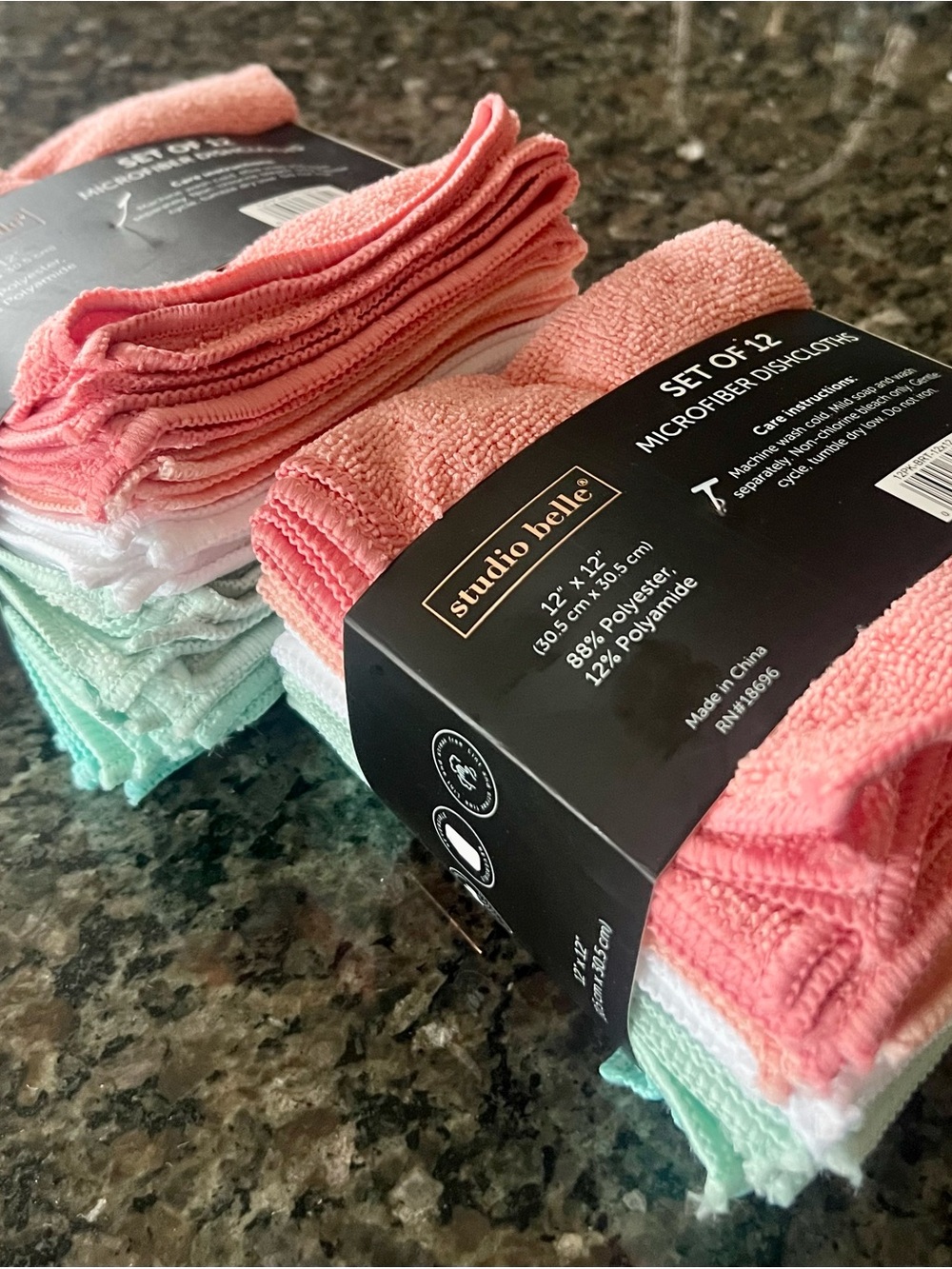 2 Pack - Pink, White, Mint Clothes